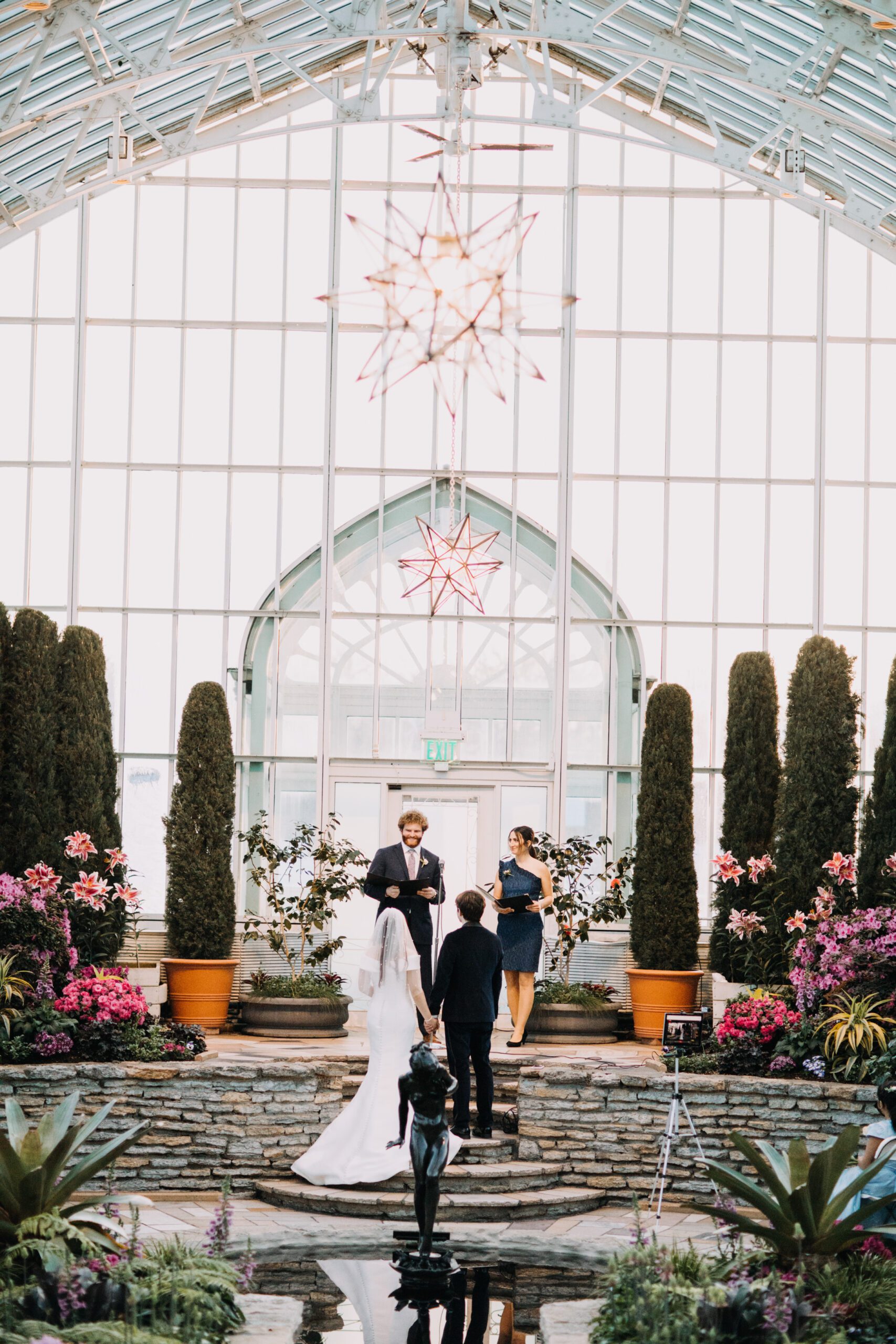 Ipek   Tommy : Como Zoo Conservatory Wedding