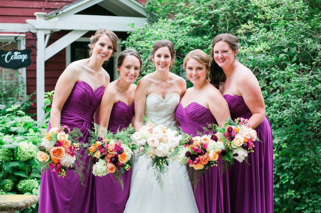 Nicole+Andrew // Married! // Camrose Hill Flower Farm