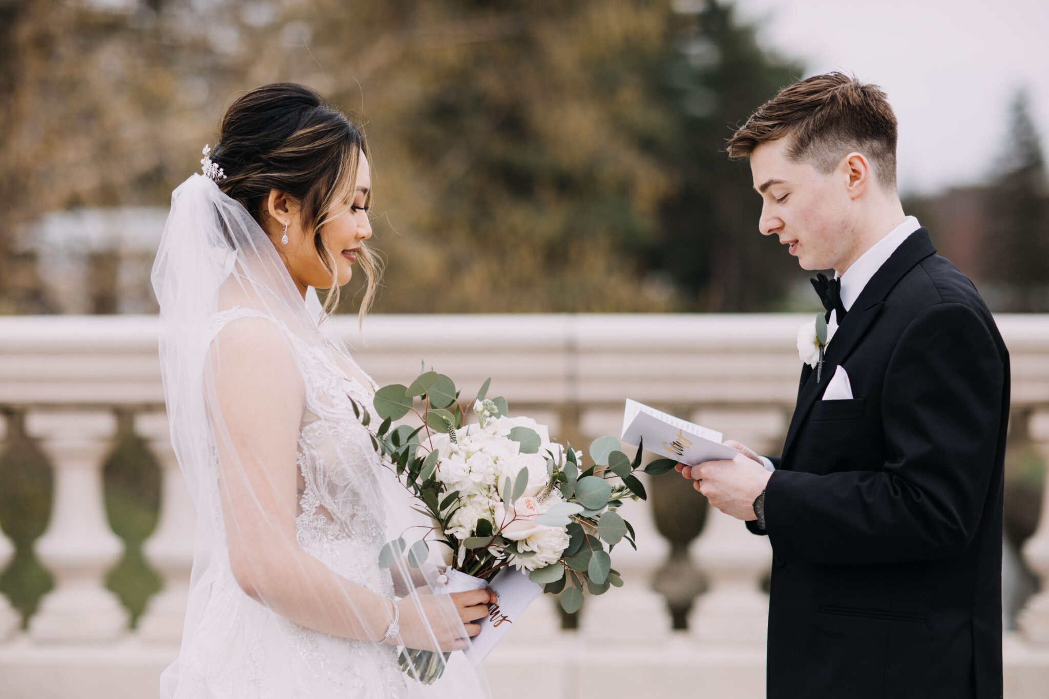 Sarenna + Seth / Como Park Zoo & Conservatory Wedding